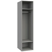 Шкаф двухстворчатый Chelsea серая