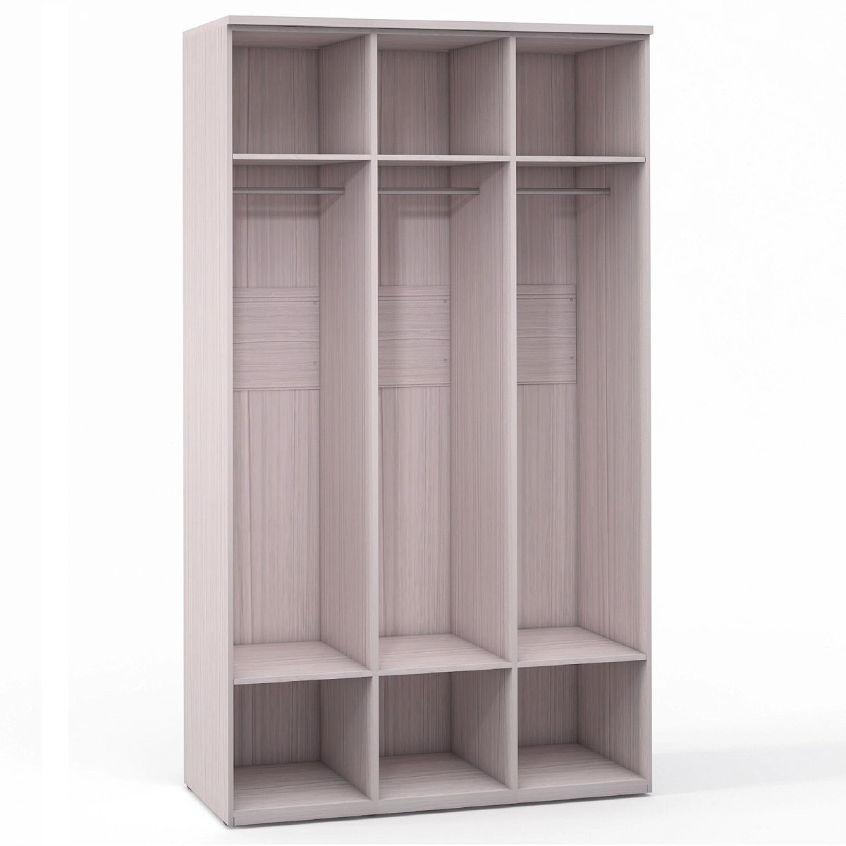 Шкаф трехстворчатый Flash светлый