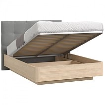 Кровать полутораспальная 140х200 Molle с подъемным механизмом, основание щитовое