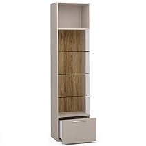 Шкаф-витрина одностворчатый Soho беж