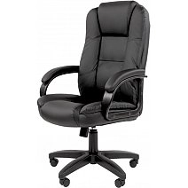 Кресло ВT_Чейрмэн 600ЛT чер.пласт экопремиум черный