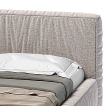 Кровать двуспалльная Brioche Basic угловая левая с подъемным механизмом 180х200