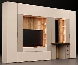 Секция для телевизора Soho беж