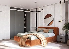Стеллаж прямой Soho графит