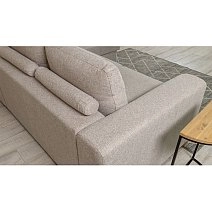 Диван Монако Равена Biscuit угловой 2-х местный (1400)