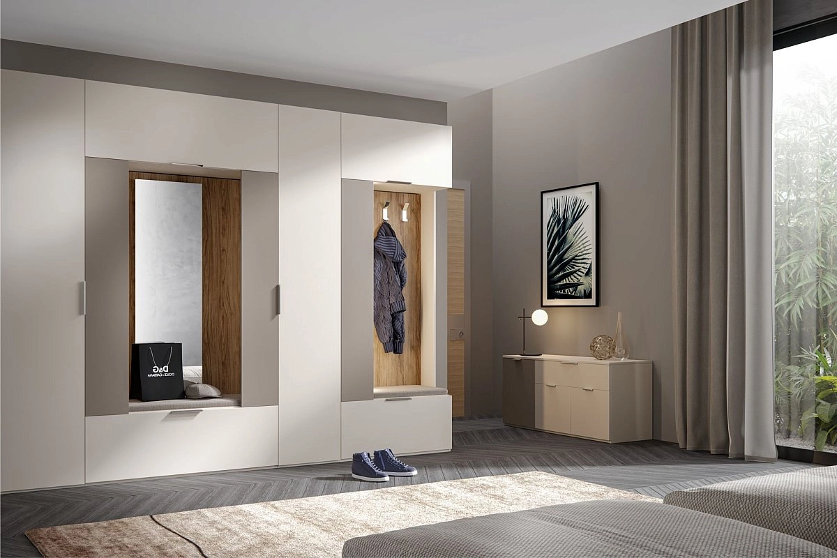 Шкаф одностворчатый Сохо беж