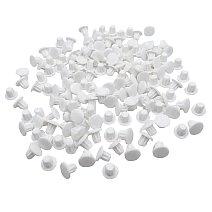 Заглушки 500шт — белые 5мм