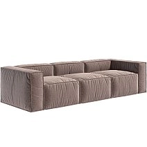 Диван Brioche Memori 3-х местный Optimum без подушек