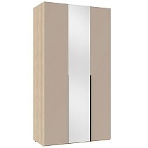 Шкаф трехстворчатый Некст с зеркалом 133х61х249