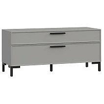 Тумба под телевизор Римини серая