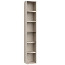 Стеллаж прямой Монреаль беж торцевой