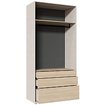 Шкаф-витрина двухстворчатый Аликанте