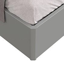 Кровать полутораспальная 140х200 Montreal серый с подъемным механизмом