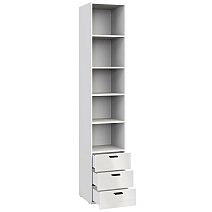 Шкаф одностворчатый Chelsea белая