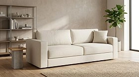 Диван Перо Базис 2-х местный в ткани Нептун 01