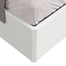 Кровать двуспальная Soho белая 160х200