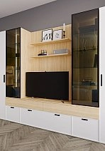 Тумба под телевизор Rimini белая