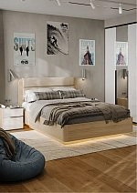 Кровать полутораспальная 140х200 Next,Nicole с подъемным механизмом