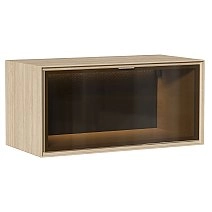 Тумба навесная под телевизор Alicante со светильниками