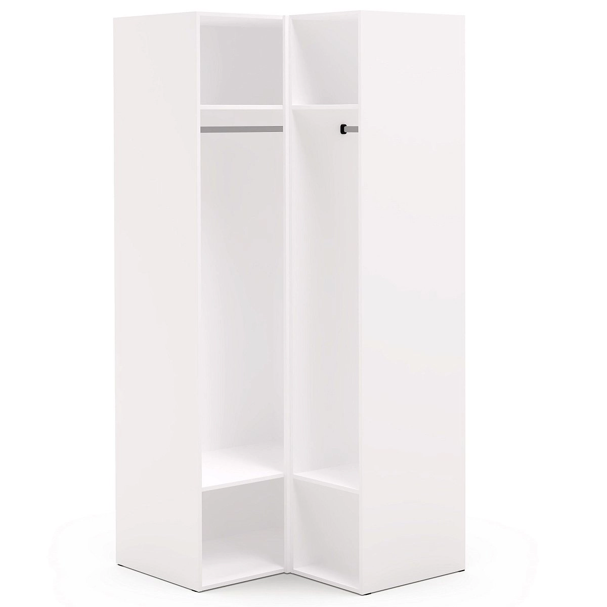 Шкаф угловой Chelsea белая