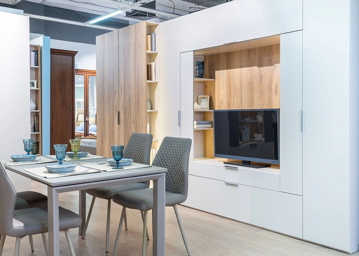 Шкаф одностворчатый Сохо беж