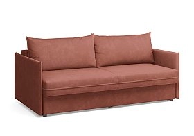 Диван Реми Эвита терракотовый