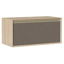 Тумба навесная под телевизор Alicante со светильниками