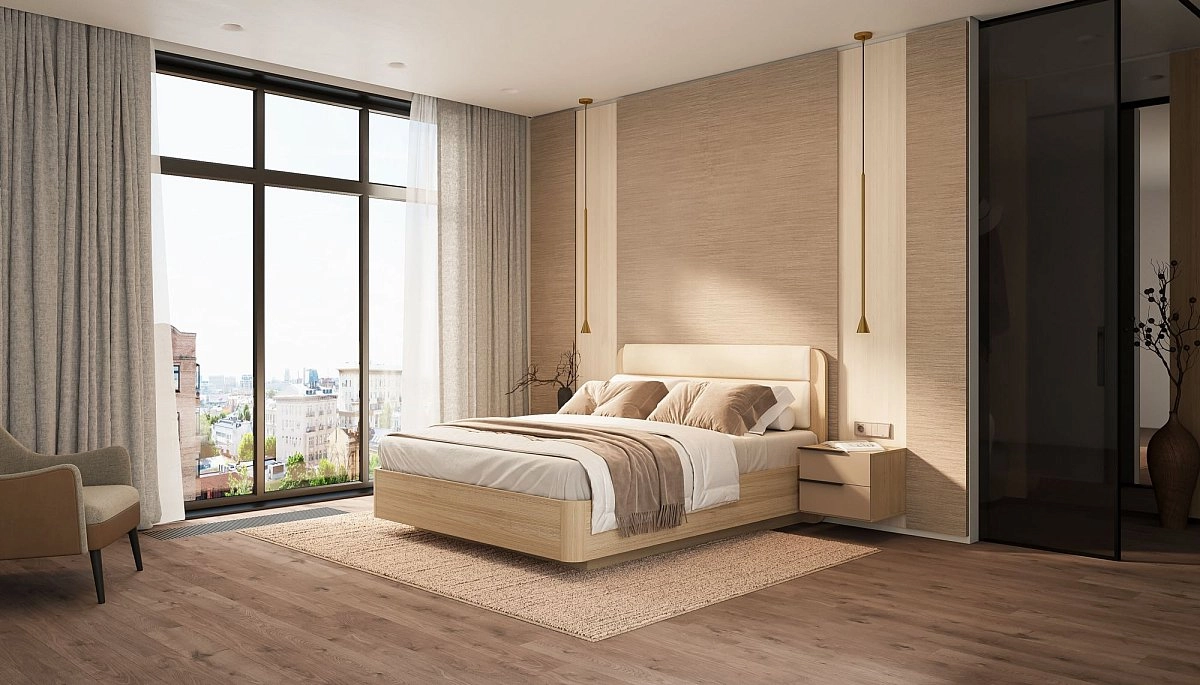 Кровать двуспальная 160х200 Next,Nicole с подъемным механизмом