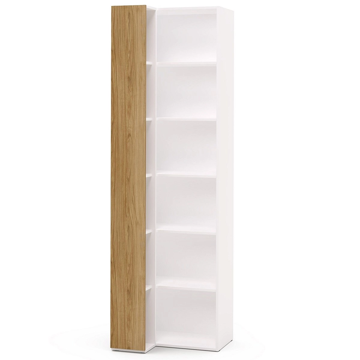 Шкаф переходный со стеллажом Soho белая