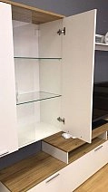 Секция со стеклом 2дв. (матов.)