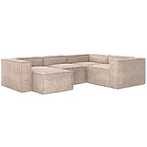 Диван Бриошь Премьер П-образный с широкими подлокотниками