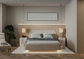 Тумба прикроватная Soho беж