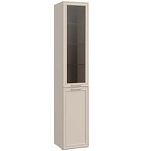 Шкаф-витрина одностворчатый Монреаль беж