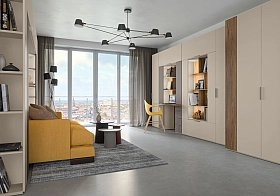 Секция для книг Soho беж