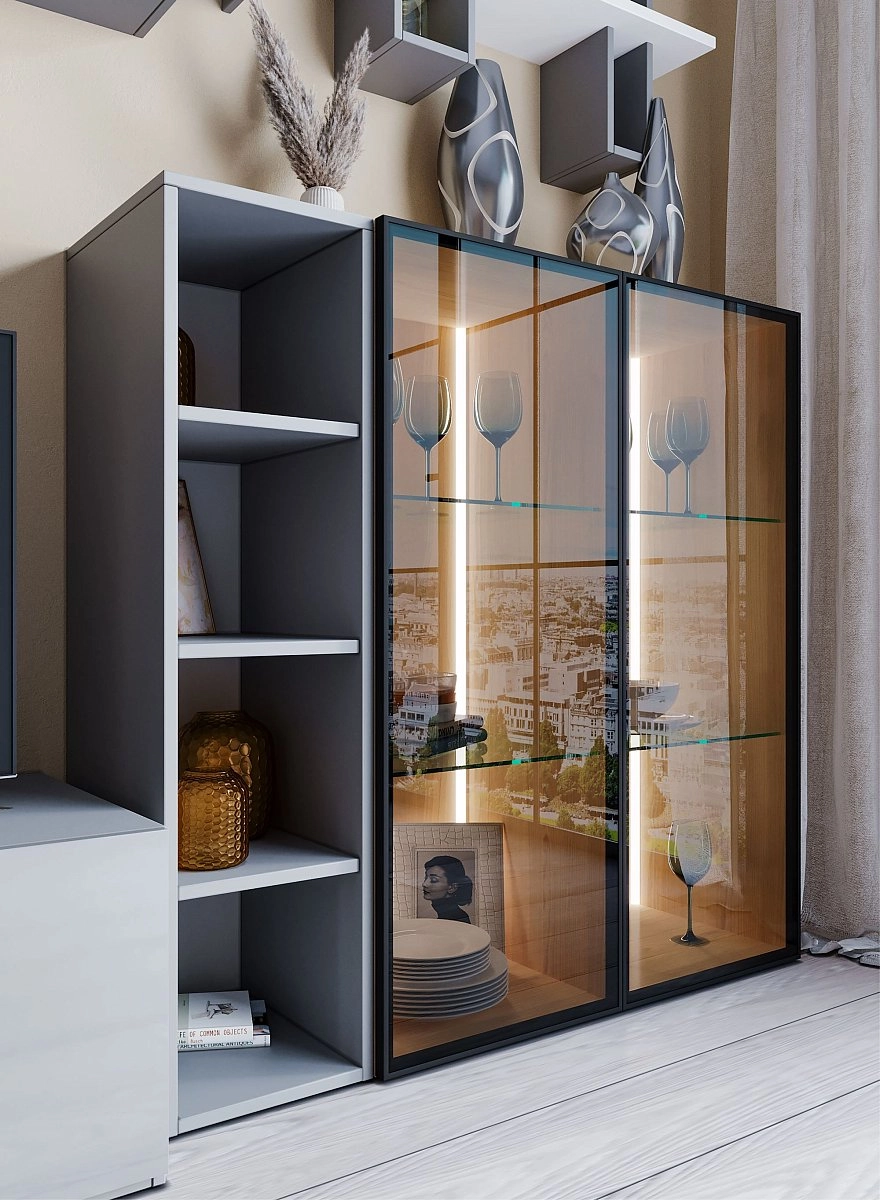 Светильник Chelsea,Montreal,Rimini,Soho для шкафа-витрины, навесной секции под блок питания