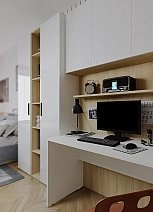 Стол письменный Chelsea,Montreal,Rimini,Soho белая 60х120