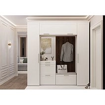 Шкаф одностворчатый Montreal белый