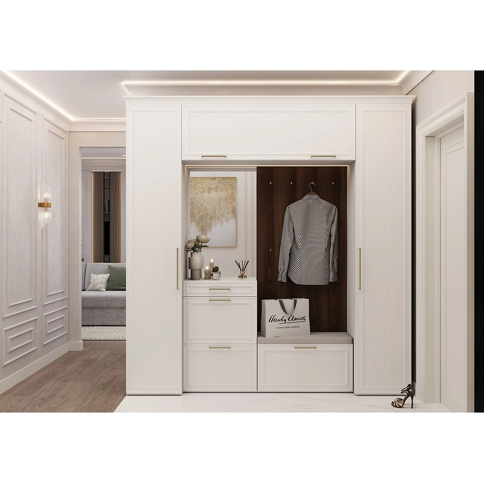 Шкаф одностворчатый Montreal белый