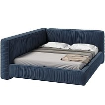 Кровать двуспальная Brioche Optimum угловая левая с подъемным механизмом 160х200