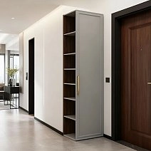 Шкаф-стеллаж Montreal серый