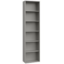 Стеллаж прямой Монреаль серый торцевой