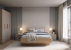 Шкаф четырехстворчатый Алтея тауп