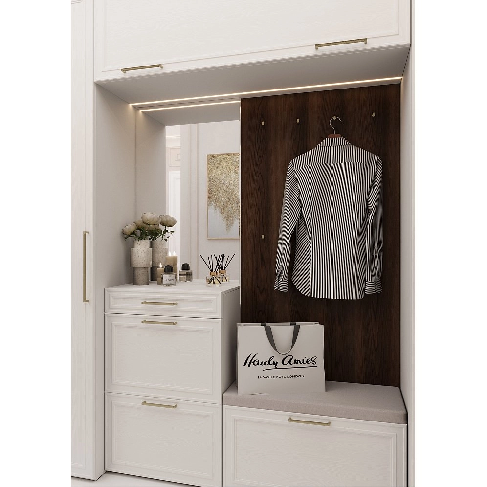 Тумба для обуви Montreal белый