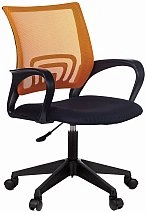 Кресло VB_Echair-396 (LT) сетка/ткань оранжевый пластик