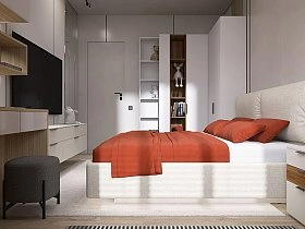 Стеллаж угловой Soho белая