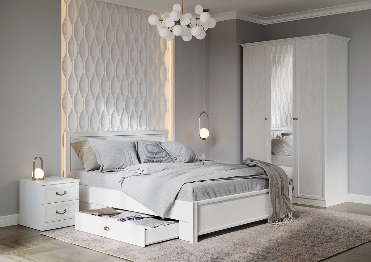 Кровать полутораспальная 140х200 Camilla