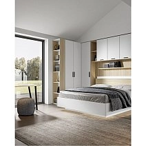 Секция для кровати Chelsea белая 160