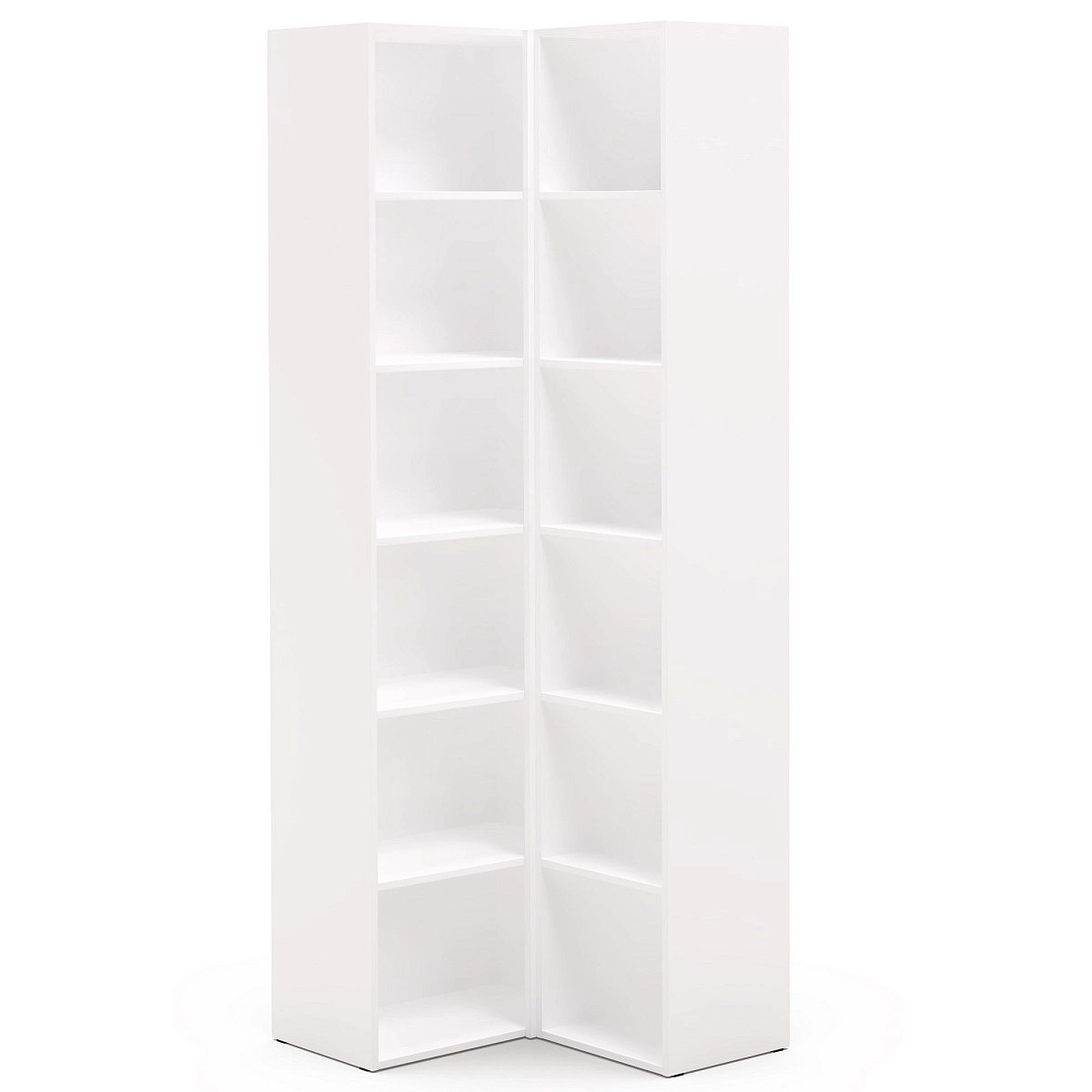 Шкаф угловой Rimini белая