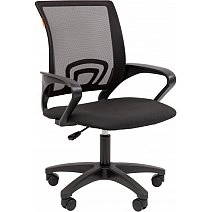 Кресло ВT_Чейрмэн 696 ЛT сетка/ткань черный пластик