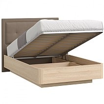 Кровать полутораспальная 120х200 Onda с подъемным механизмом, основание щитовое